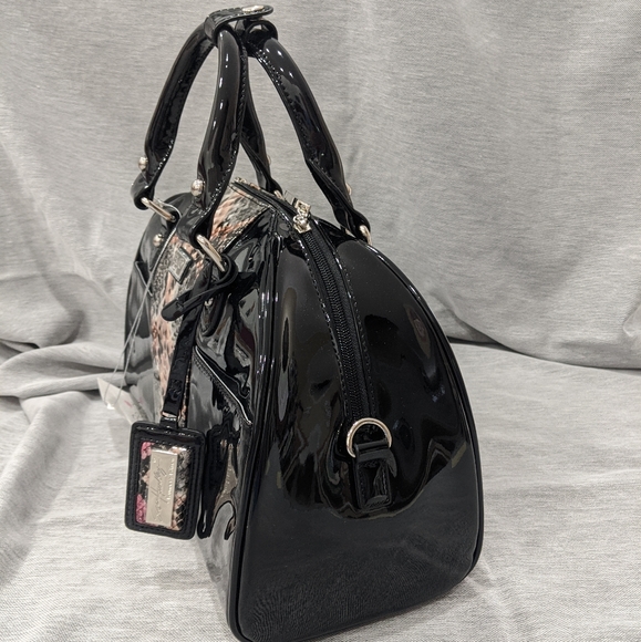 NWT Beijo "Falling For You" handbag Merlot Snake - Picture 2 of 10